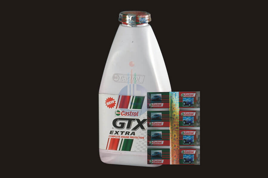 Holographic Shrink Sleeves for Castrol