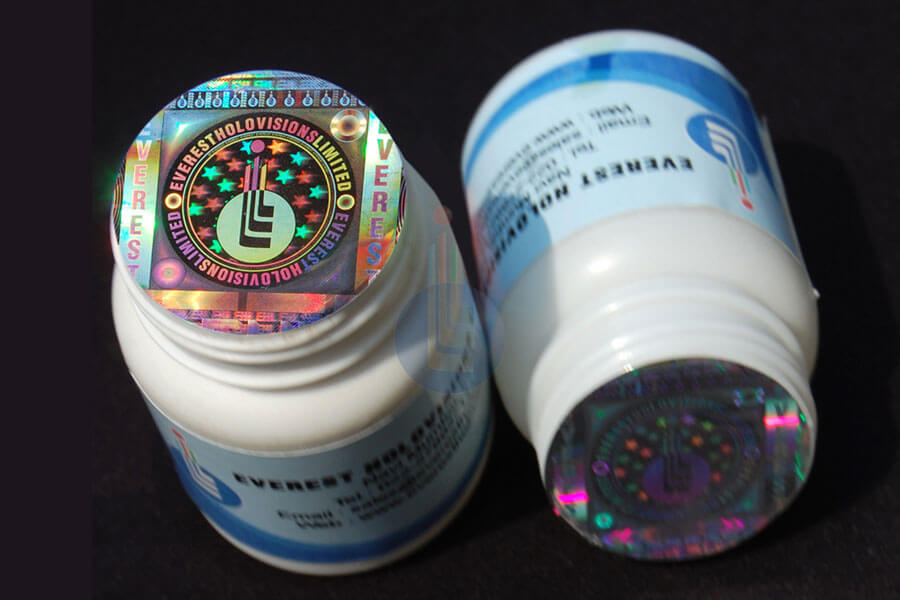 Holographic Wads for Pharma Industry
