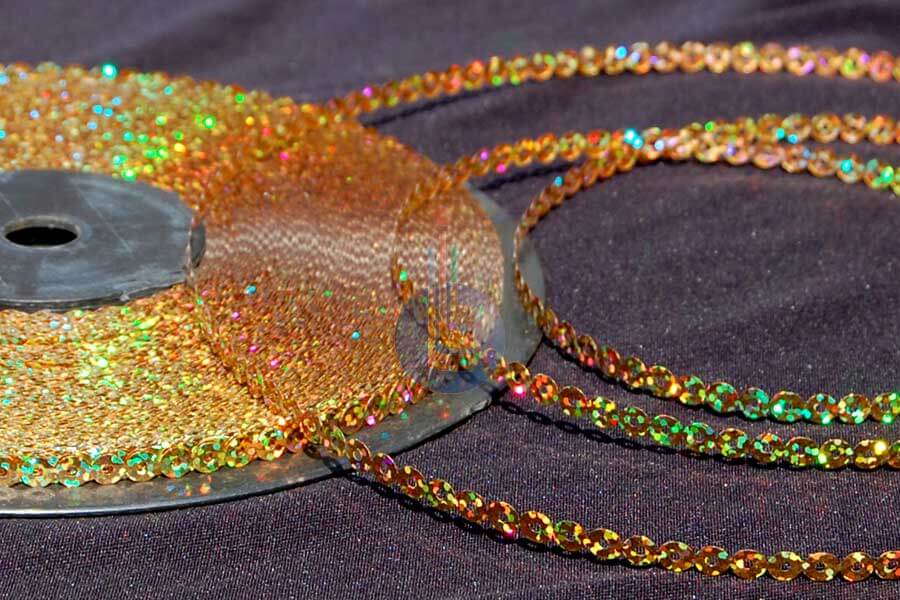 Holographic Sequins for Textile Industry