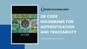 Hologram Labels with QR Code