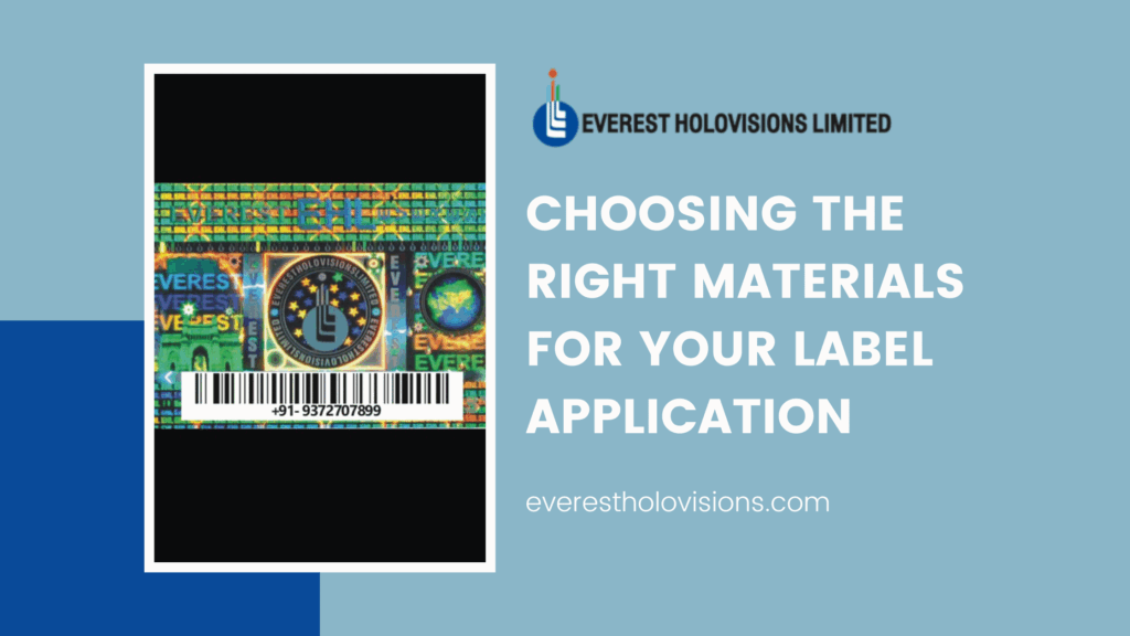 Choosing the Right Label Stock Materials